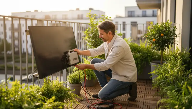 Balkonkraftwerk Schuko: Sicher & effizient betreiben