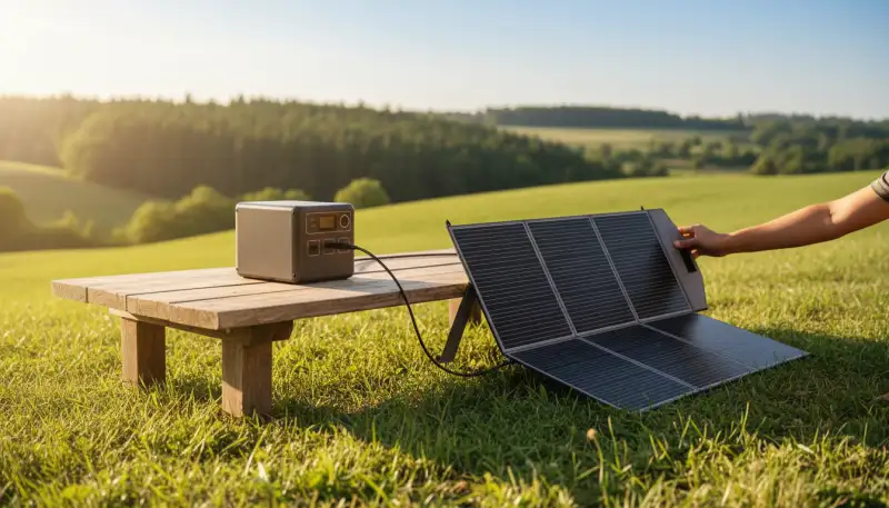 Effiziente Solarkoffer für autarke Powerstations