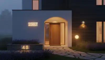 Sicher und sichtbar: Solar Hausnummern