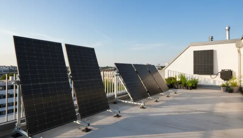 Sichere Balkonkraftwerk Halterung: Optimal Montieren