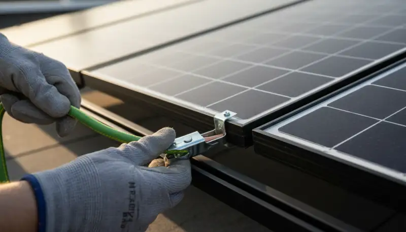 Sichere Erdung für Balkonkraftwerke