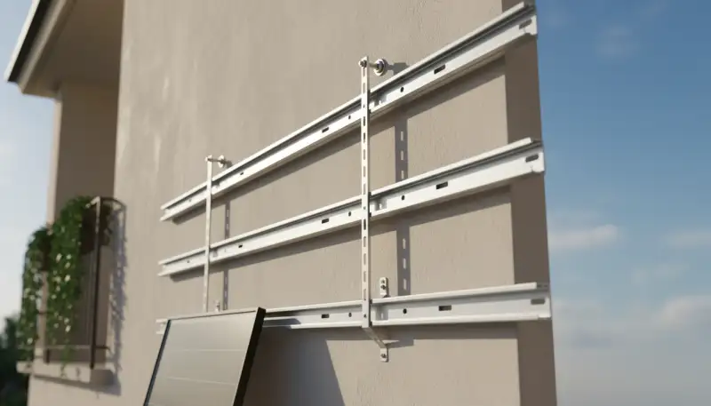 Sichere Wandhalterung für Ihr Balkonkraftwerk