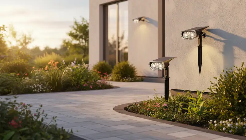 Smarte Sicherheit: Solar Bewegungsmelder