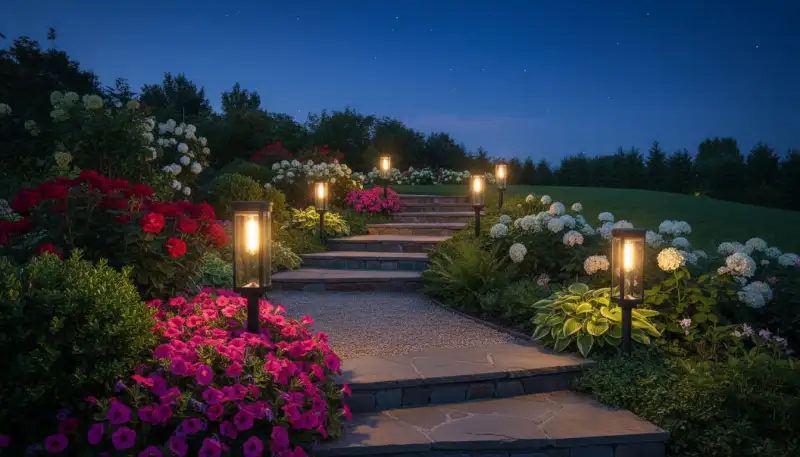 Solarleuchten für den Garten: Effizient und schön