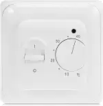 KETOTEK Manuell Raumthermostat Fußbodenheizung Elektrisch Regler mit Fühler 230V 16A, Mechanisch Thermostat Fussbodenheizung Elektrische Fusbodenheizungsregler Unterputz 220V
