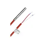 ENVIRON- PT1000 Temperaturfühler | Made in Germany | 2 Meter Silikon-Leitung bis 200°C | Temperatursensor Fühler Kabelfühler Solarfühler (2 Meter)