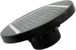 Solarbetriebener Dachventilator 200 mm Mit Poly-Kristall Solarpanel 2,5 W Für Leise Warmluft-Absaugung, Geeignet Für Wohnwagen, Boot, Gewächshaus, Schuppen, Loft Oder Caravan