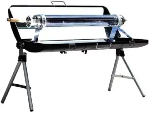 Solarkocher mit Vakuum-Glasröhre