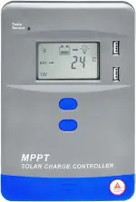 Y&H MPPT Laderegler 40A Solarladeregler 12V/24V Automatische Identifikation LCD-Display MAX PV-Panel-Eingangsleistung 1040W für das Laden von AGM Gel Nass- und Lithium-Batterien
