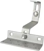 4 Stück Dachhaken 3-fach verstellbar-A2 Edelstahl PV Photovoltaik Solar Montage Solarpanel Dachhalterung Dachhalter Solar Solarmodul befestigung set Dach Halterung Dachhacken Haken