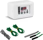 ENVIRON– TC110 Solarsteuerung mit Fühler Set | 3 Anlageschemen | Regler Temperaturdifferenzregler Pool Solarthermie Steuerung Anlage thermische Solaranlage Warmwasser Solarregler Solar