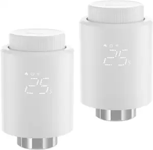 SONOFF TRVZB Smart Heizkörperthermostat, 2 Stück Smart Heizungsthermostat mit Ap