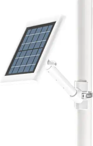 HOLACA Solarpanel Masthalterung - Kompatibel mit Rin-g, Arl-o, Eufy, Wyze, REO-l