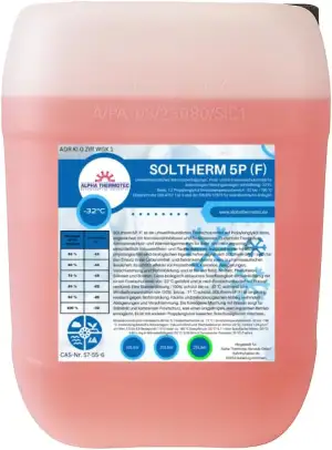 Solarflüssigkeit 25 l rot Gemisch bis -32° C Frostschutz, Solarfluid, Solarliqui