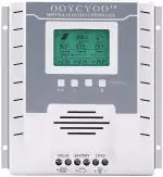 60A Solarladeregler MPPT 12V/24V Max PV Eingangsspannung 100V, LCD Display Solar Laderegler für Belüftete Versiegelte Gel NiCd Lithium Batterie