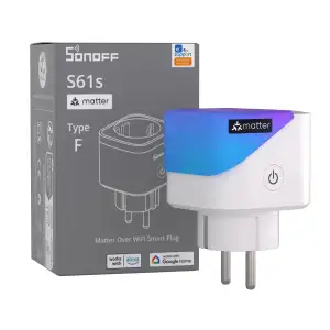 SONOFF S61s Smart Steckdosen 16A/3840W – Fernsteuerung & Sprachsteuerung für ein