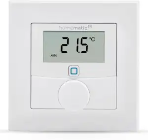 Homematic IP Wandthermostat mit Luftfeuchtigkeitssensor, Smart Home, digitales T
