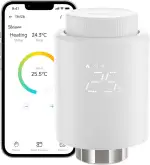 SONOFF Smart Heizkörperthermostat TRVZB, Smart Heizungsthermostat mit App-Funktion, Zigbee Thermostat Benötigt Zigbee 3.0 Hub, kompatibel mit Amazon Alexa/Home Assistant