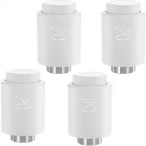 SONOFF TRVZB Zigbee Smartes Heizungsthermostat,4 Stück Smarte Heizkörperthermost