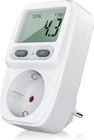 CSL - Energiekostenmessgerät Stromkostenmessgerät Stromverbrauchszähler - Standb