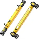 Werkstattlampe 3000LM mit 3 Farbtemperaturen,Arbeitsleuchte Led Akku mit Magnet & Haken, 5200mAh ...