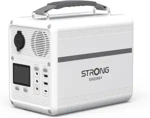 STRONG P500 Tragbare Powerstation, 460,8Wh LFP-Akku, 500W Peak Solar Generator, 