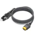 KFD XT60 Auto Ladegerät für ALLPOWERS R600 Kfz Batterieladekabel Anker SOLIX C1000 757 767 Auto-Ladekabel EF ECOFLOW Wave 2 River pro Delta BLUETTI EB55 Tragbare Powerstation 1,5M 16AWG KFZ Netzteil