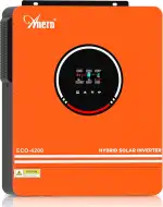 Anern Hybrid Wechselrichter Solar 4200W 24Vdc zu AC 230V PV 60-500VDC Off Grid Reine Sinus Welle Solar Wechselrichte 120A MPPT Für Bleisäure- und Lithium-Batterien mit WiFi-Modul