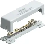 OBO Potential Ausgleichsschiene, 7x ein-/mehrdr. 25mm², feindr. 16mm², Kunststoff , Typ 1809, 5015073