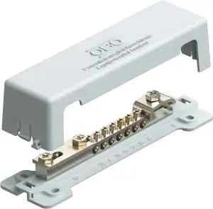 OBO Potential Ausgleichsschiene, 7x ein-/mehrdr. 25mm², feindr. 16mm², Kunststof