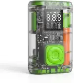 Elektrische Luftpumpe Kompressor Fahrradpumpe 150 PSI – Tragbarer Akku-Kompressor mit Type-C, Reifenpumpe für Auto, Motorrad, Fahrrad, E-Bike & Bälle, kompakt für unterwegs und Notfälle