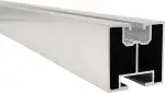 Aluminium Solarprofil 40x40 Solarschiene 1-2 m,Alu Montageprofil PV Photovoltaik Aluprofil 40x40 mm - 1.200+-5 mm
