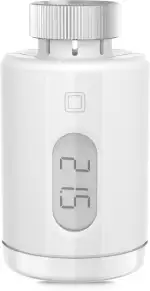 Homematic IP Smart Home Heizkörperthermostat – Pure, digitaler Thermostat Heizung, Steuerung per App, Alexa, Google Assistant, einfache Installation, Energie sparen, 161046A0