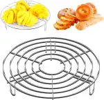 Edelstahl Einlegerost Dampfrost, Robust & Stabil Dämpfeinsatz Kuchengitter Abkühlgitter für Kochtöpfe Töpfe Abkühlgitter Kuchengitter (20 × 3CM)