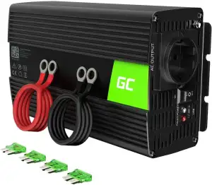 Green Cell 1000W/2000W 12V auf 230V Reiner Sinus Volt kfz Spannungswandler Wechs
