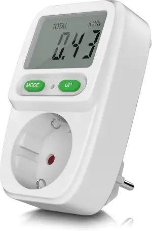 CSL - Stromzähler Steckdose - Energiekostenmessgerät Stromkostenmessgerät - Stan