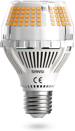SANSI E27 LED Lampe, 35W (ersetzt 300W Glühbirne) Energiesparende LED Leuchtmitt