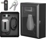 Wallbox Weather Protection Schwarze Schutzhülle für Ladegeräte | Universelle Wetterschutzabdeckung mit IP65 (Wasser- & staubdicht) Passend für Wallboxen und öffentliche Ladestationen