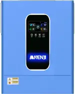 11KW Hybrid Wechselrichter 48V, Parallelfähig für 3-Phasen-Netze (max. 6 Einheiten) DC 48V zu AC 230V, 160A MPPT Solar-Laderegler für Blei- und Lithium-Batterien geeignet für Haushalte