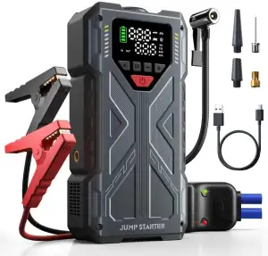 Upgrade Starthilfe Powerbank für PKW mit Kompressor 150PSI, 5000A Starter Powerb