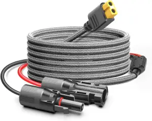 KFD 3.5M Solarkabel mit xt60 Stecker, XT60 Verlängerungskabel Solar Ladekabel fü