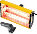 DATOUBOSS 2000W Infrarot Lacktrockner Trockner, Kurzwellen-Infrarot-Lackhärtungslampe 220V, Tragbarer Infrarot Trockner für Auto Karosserie Reparatur, Lackierarbeiten, (350×400MM)