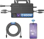 800w Mikro-Wechselrichter Mit Integriertem Wi-Fi, 0% Mwst., Plug & Play Wechselrichter – Ideal Fü...