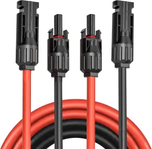 Solarkabel Verlängerung 1m,4mm² / 6mm² 1-50m Solarkabel Verlängerungskabel,Photo