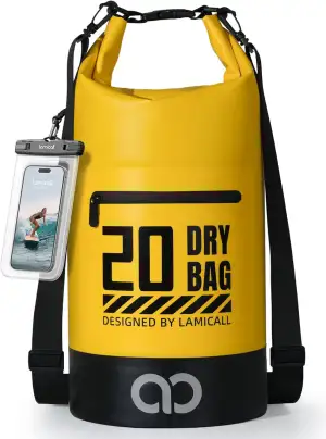 Lamicall Dry Bag, wasserdichte Tasche - [Robust & Kratzfest] 5L/10L/20L/30L/40L 