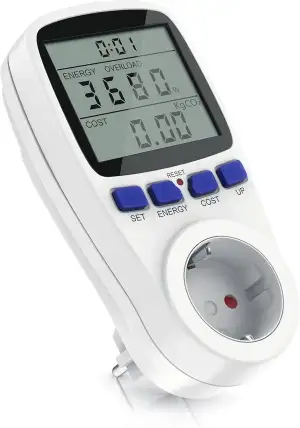 CSL - Energiekostenmessgerät - Stromverbrauchszähler, Energiekosten Anzeige - St