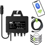 RC Mikro-Wechselrichter 800 W, 26-60V DC Eingang, Solar-Wechselrichter MPPT Mikro-Netzeinspeise-K...