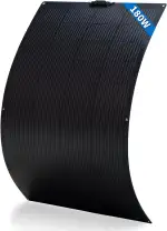 Flexible 180W Monokristalline Solarmodule Balkonkraftwerk Photovoltaikmodule Solarmodule für Wohn...