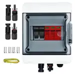 Überspannungsschutz PV Solar Blitzschutz DC 1000V 32A Sicherungskasten,IP65 Wasserdichtes PV Ansc...
