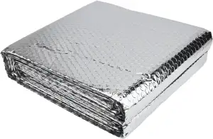 ZYNCUE Heizkörper-Isolierfolie aus Aluminium, 5 m × 60 cm, wärmereflektierende L